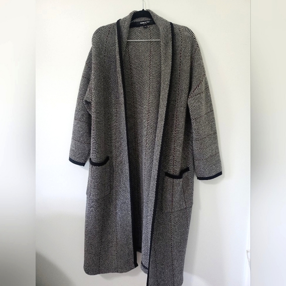 Long Wool Blend Coat
